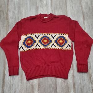 Vintage JANTZEN Crewneck Red Sweater